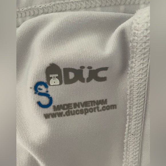 DUC Compete Women's Tennis Skirt w/ Power Tights (White) - Picture 6 of 7